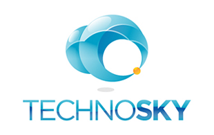 Techno Sky Cloud Computing Logo Design