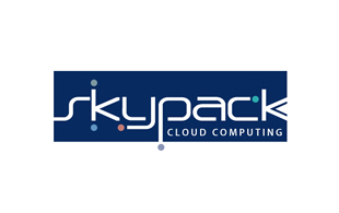 Skypack Cloud Computing Logo Design