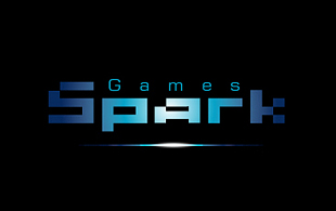 Games Spark Computer & Mobile Games Logo Design