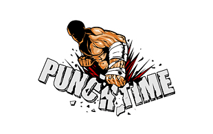 Punch Time Computer & Mobile Games Logo Design