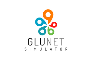 Glunet Computer Networking Logo Design
