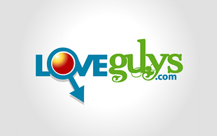 loveguys.com Dating & Matchmaking Logo Design