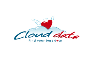 Cloud date Dating & Matchmaking Logo Design