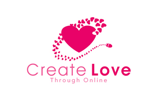 Create Love Dating & Matchmaking Logo Design