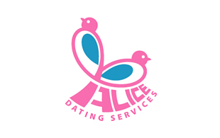 Alice Dating Services Dating & Matchmaking Logo Design