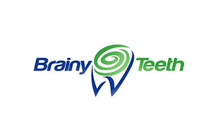 Brainy Teeth Dentures & Dental Logo Design