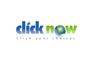 Click Now E-commerce Websites Logo Design