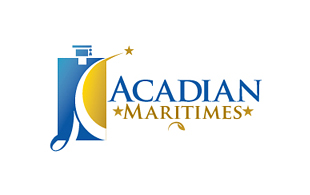 Acadian Maritimes Education & Training Logo Design