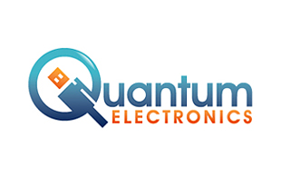 Quantum Electrical-Electronic Manufacturing Logo Design