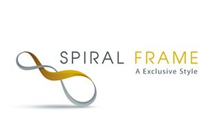 Spiral Frame Elegant Logo Design