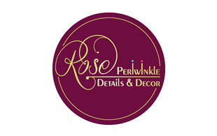 Rose Periwinkle Event Planning & Management Logo Design