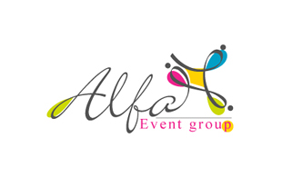 Alfas Event Group Event Planning & Management Logo Design