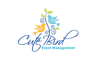 Cute Bird Event Planning & Management Logo Design