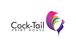 Cock Tail Feminine Logo Design