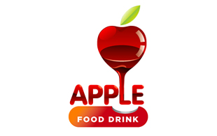 Apple Food Drink Food & Beverages Logo Design