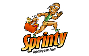 Sprinty Food & Beverages Logo Design