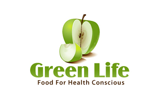 Green Life Food & Beverages Logo Design