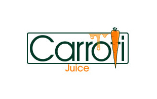 Carroti Juice Food & Beverages Logo Design