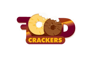 Food Crackers Food & Beverages Logo Design