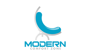 Modern Comfort Zone. Furniture & Fixture Logo Design