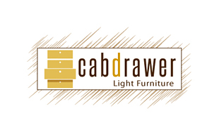 Cabdrawer Light Furniture Furniture & Fixture Logo Design