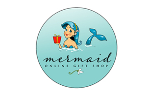 Mermaid Online Gift shop Gifts & Souvenirs Logo Design