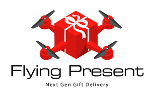 Flying Present Gifts & Souvenirs Logo Design