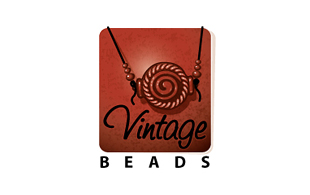 Vintage Beads Gifts & Souvenirs Logo Design