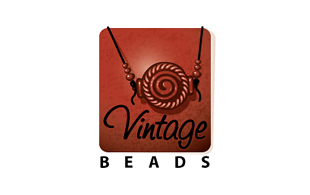 Vintage Beads Gifts & Souvenirs Logo Design