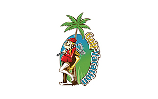 Golf Vacation Golf Courses Logo Design