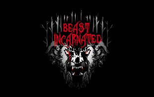 Beast Incarnated Horror Logo Design