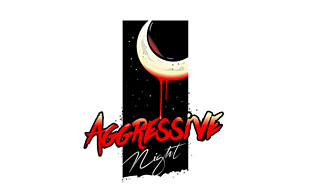 Aggressive Night Horror Logo Design