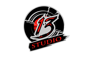 13 Studio Horror Logo Design