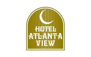 Hotel Atlanta View Hotels & Hospitality Logo Design