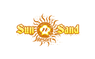 Sun n Sand Resort Hotels & Hospitality Logo Design