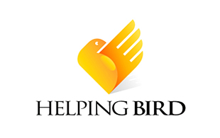Helping Bird Iconic Logo Design