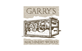 Garry's Machinery Works Industrial Logo Design