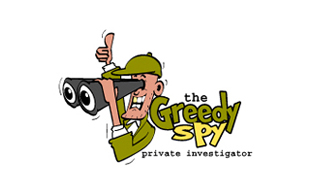 The Greedy Spy Inspection & Detection Logo Design