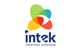 Intek Internet Solution Internet & Cable Logo Design