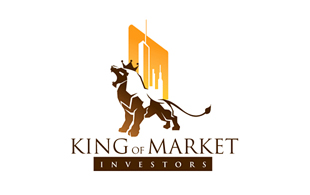 King of Market Investment & Crowdfunding Logo Design
