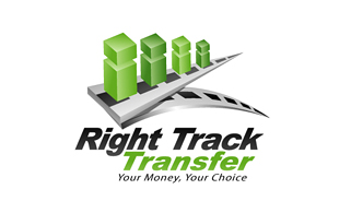 Right Track Transfer Investment & Crowdfunding Logo Design