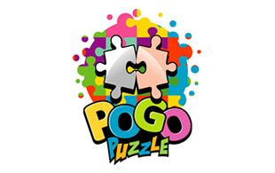 POGO Puzzle Kid Games & Toys Logo Design