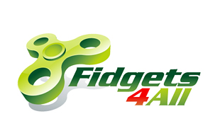Fidgets 4 All Kid Games & Toys Logo Design