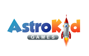 Astro Kid Games Kid Games & Toys Logo Design