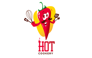Hot Cookery Kitchen & Cookery Logo Design