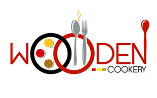 Wooden Cookery Kitchen & Cookery Logo Design