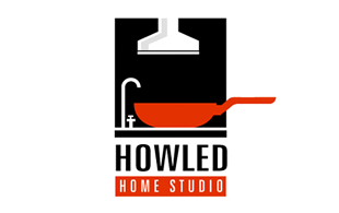 Howled Home Studio Kitchen & Cookery Logo Design