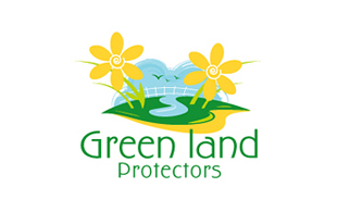Green Land Protectors Landscaping & Gardening Logo Design