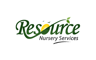 Resource Nursery Service Landscaping & Gardening Logo Design
