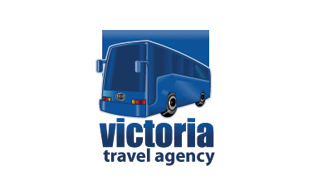Victoria Travel Agency Leisure, Travel & Tourism Logo Design